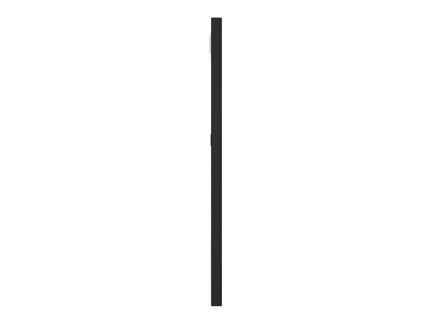 Espejo de pared rectangular de hierro negro 30x40 cm ES649328
