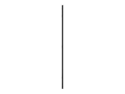 Espejo de pared rectangular de hierro negro 60x100 cm ES869048