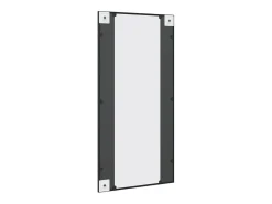 Espejo de pared rectangular de hierro negro 50x100 cm ES135969
