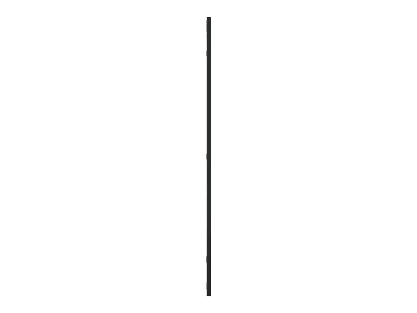 Espejo de pared rectangular de hierro negro 50x100 cm ES135969