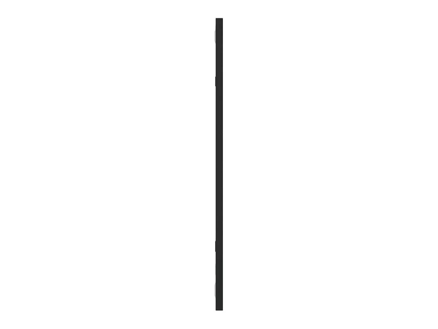 Espejo de pared rectangular de hierro negro 30x60 cm ES121152
