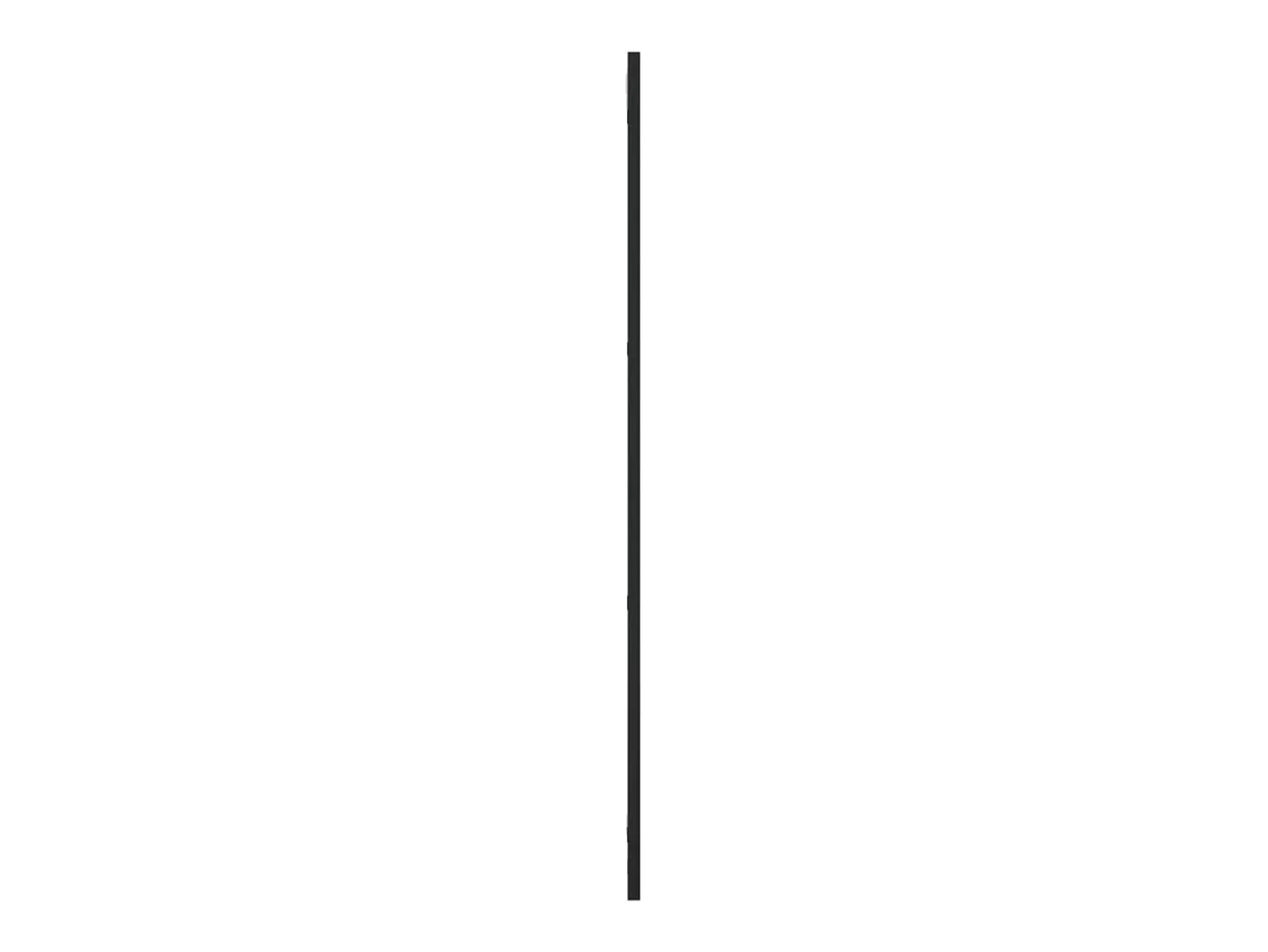 Espejo de pared rectangular de hierro negro 30x100 cm ES795985
