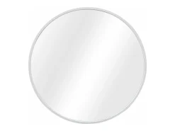 Espejo de pared redondo 50 cm de diámetro blanco 03_0007916