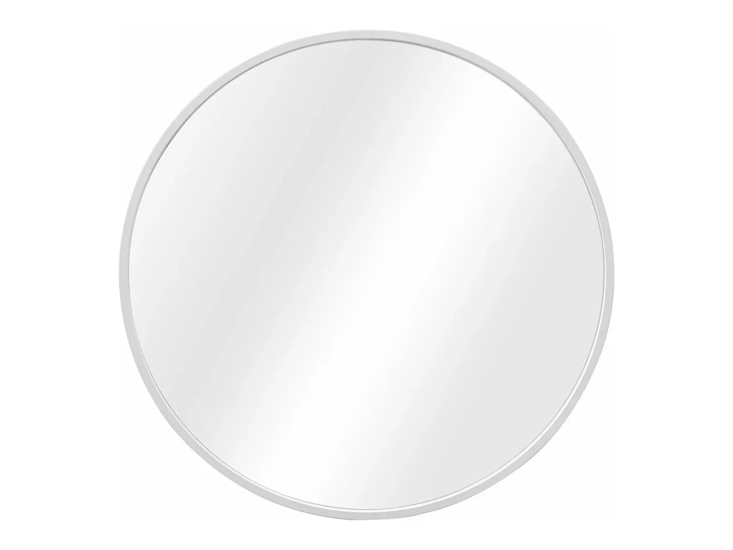 Espejo de pared redondo 50 cm de diámetro blanco 03_0007916