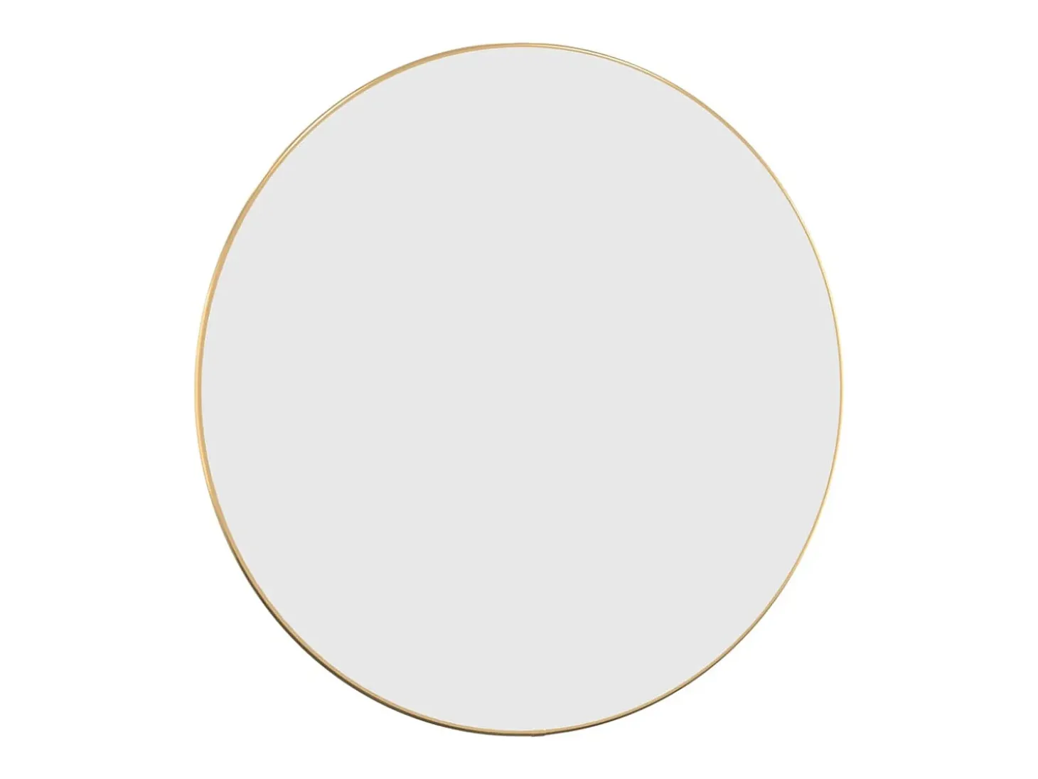 Espejo de pared redondo dorado Ø 60 cm ES730899