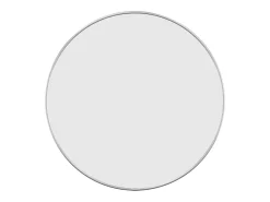 Espejo de pared redondo plateado Ø 50 cm ES358709