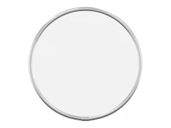 Espejo de pared redondo plateado Ø20 cm ES109823