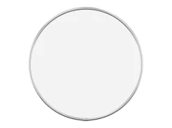 Espejo de pared redondo plateado Ø 30 cm ES469617