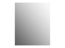 Espejo de pared sin marco con luces LED rectangular de vidrio ES171337
