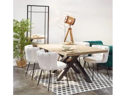 Espejo de pared Square Negro