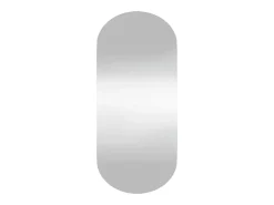 Espejo de pared vidrio ovalado 30x70 cm ES813081