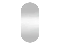 Espejo de pared 30x70 cm Cristal ovalado