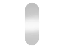 Espejo de pared 15x40 cm Cristal ovalado