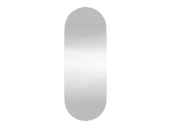 Espejo de pared 15x40 cm Cristal ovalado