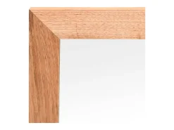 Espejo de pared 55x55 cm Madera maciza de nogal