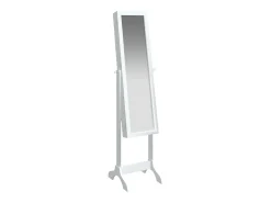 Espejo de pie blanco 34x37x146 cm ES281663