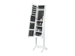 Espejo de pie blanco 34x37x146 cm ES281663