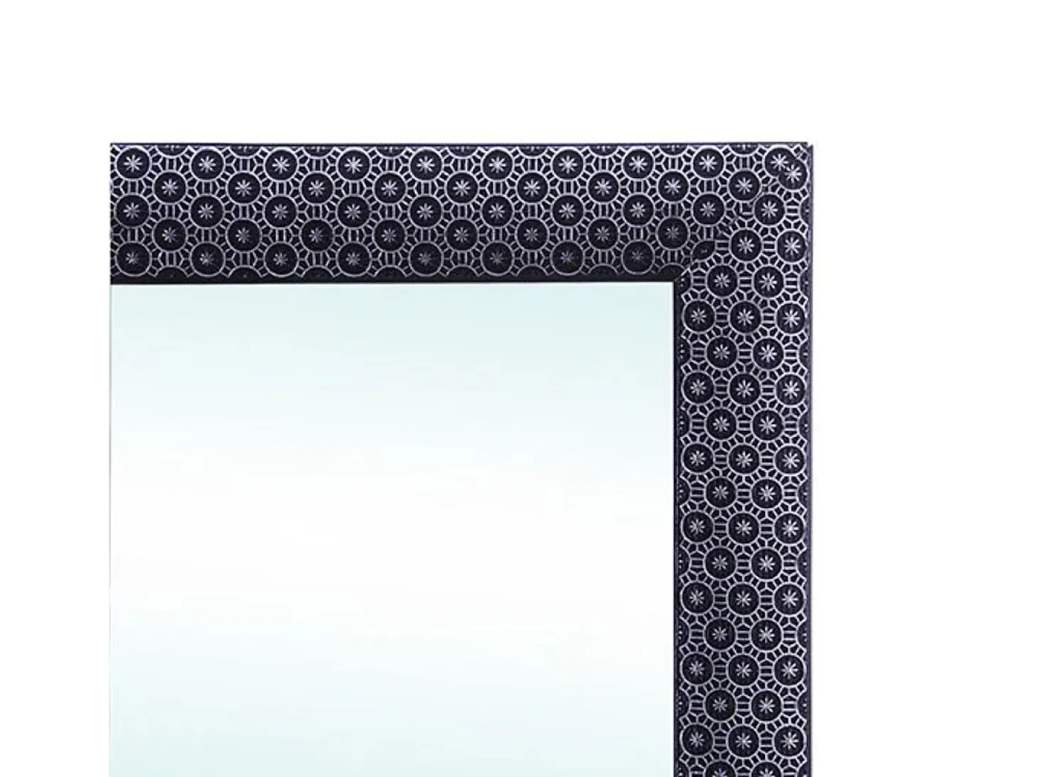 Espejo de pie Cardiff negro 146,5x38,5x30,5 cm