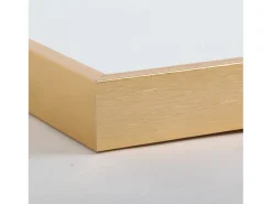 Espejo de pie de 180 x 80 cm, marco de aluminio dorado, espejo de pared moderno para colocar de pie o colgar