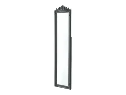 Espejo de pie inclinable 160 x 40 cm gris oscuro 03_0007963