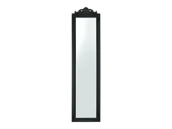 Espejo de pie inclinable 160 x 40 cm negro mate 03_0007964