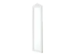 Espejo de pie inclinable 160 x 40 cm blanco mate 03_0007961