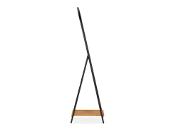 Espejo de pie MUSTO de madera, metal y ratán – 171,5 cm