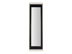 Espejo de suelo LANZA de madera y metal – 182 cm