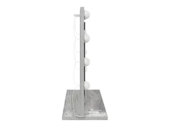 Espejo de tocador con espejo Sonoma Grey 60 x 45 x 18 cm