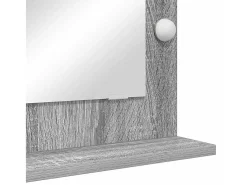 Espejo de tocador con espejo Sonoma Grey 70 x 50 x 18 cm