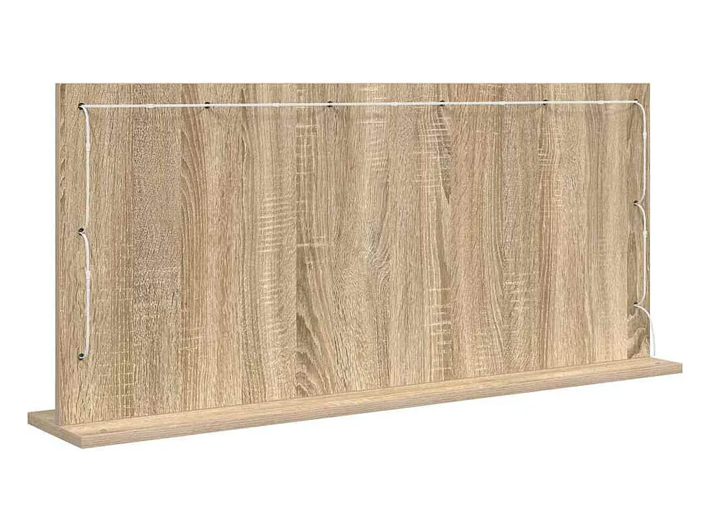 Espejo de tocador con espejo Roble Sonoma 100 x 45 x 18 cm
