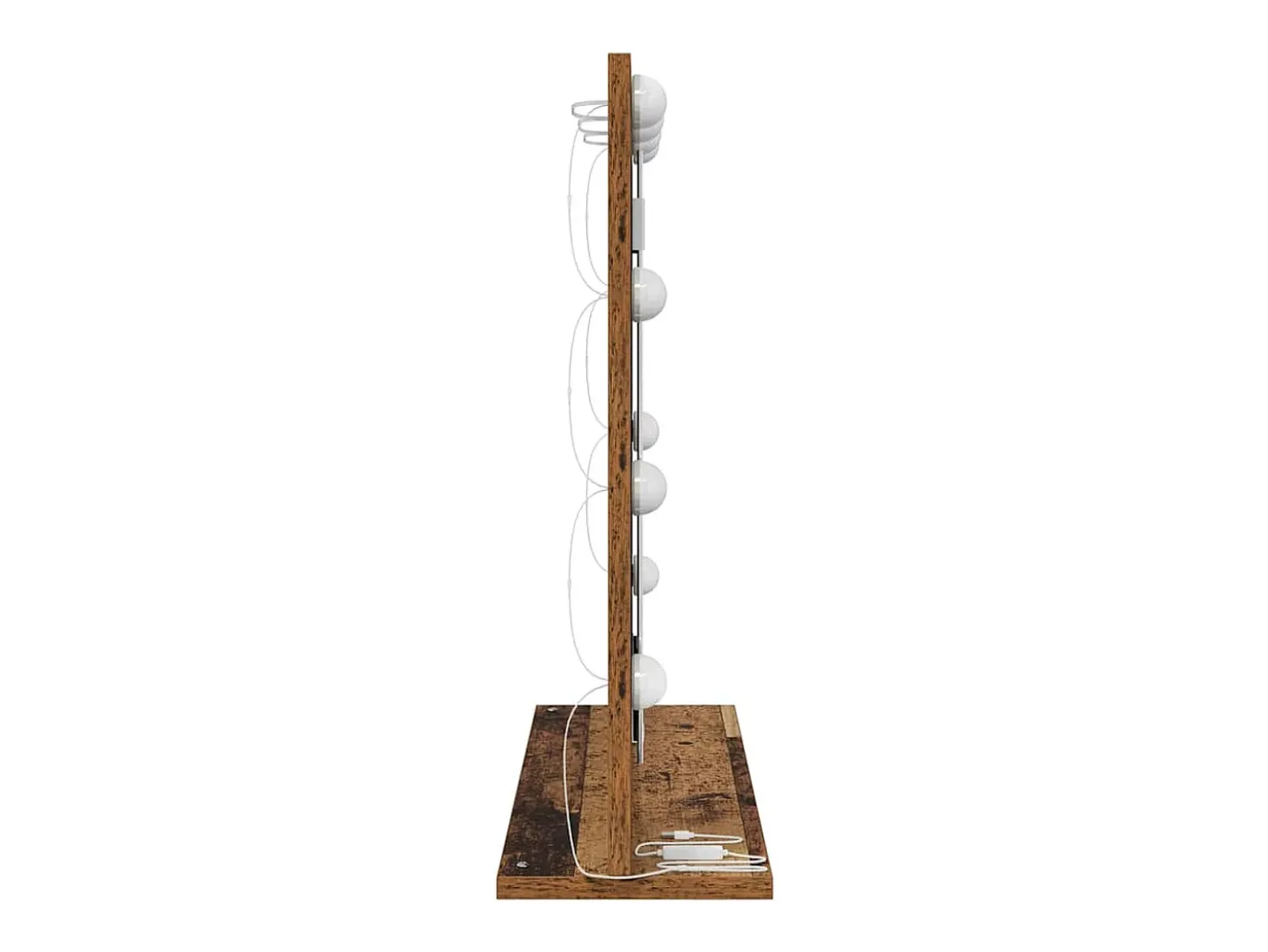 Espejo de tocador con espejo Madera antigua 60 x 55 x 18 cm