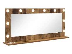 Espejo de tocador con espejo Madera antigua 100 x 45 x 18 cm