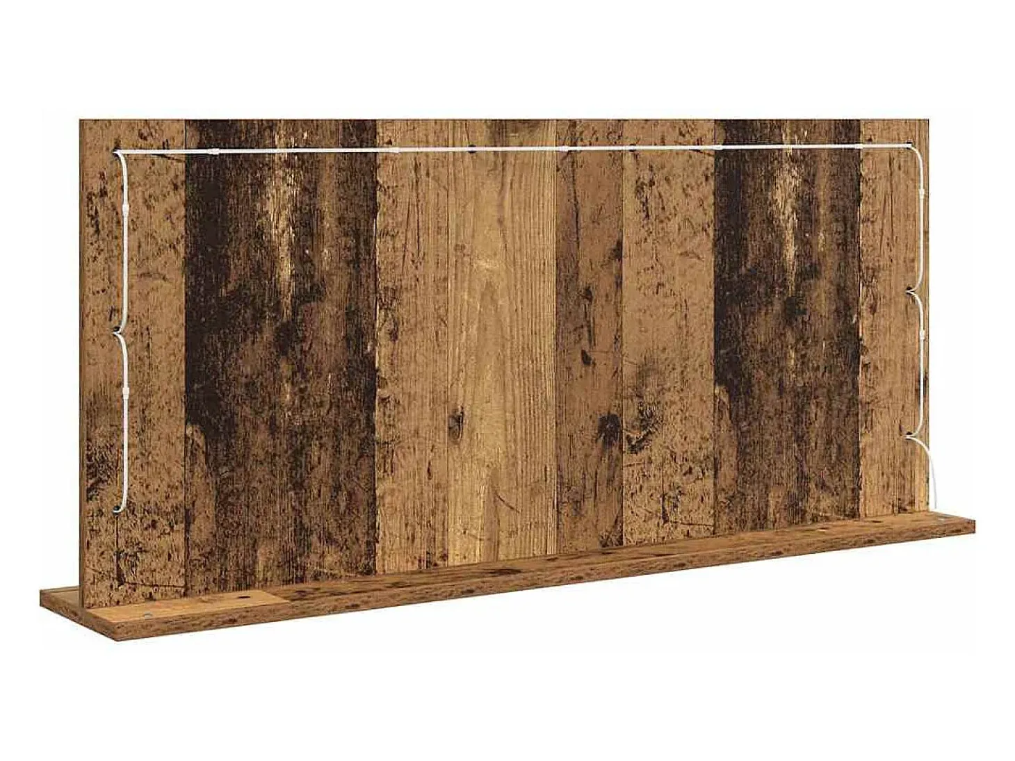 Espejo de tocador con espejo Madera antigua 100 x 45 x 18 cm