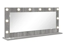 Espejo de tocador con espejo Sonoma Grey 100 x 45 x 18 cm