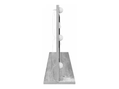Espejo de tocador con espejo Sonoma Grey 100 x 45 x 18 cm