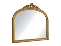 Espejo EYOB - madera de paulownia - 107 x 90 cm - Dorado