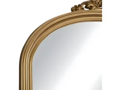 Espejo EYOB - madera de paulownia - 107 x 90 cm - Dorado