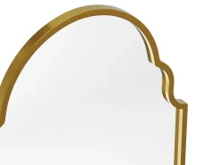 Espejo grande de metal - An. 60 x Al. 160 cm, Dorado, KARIAN
