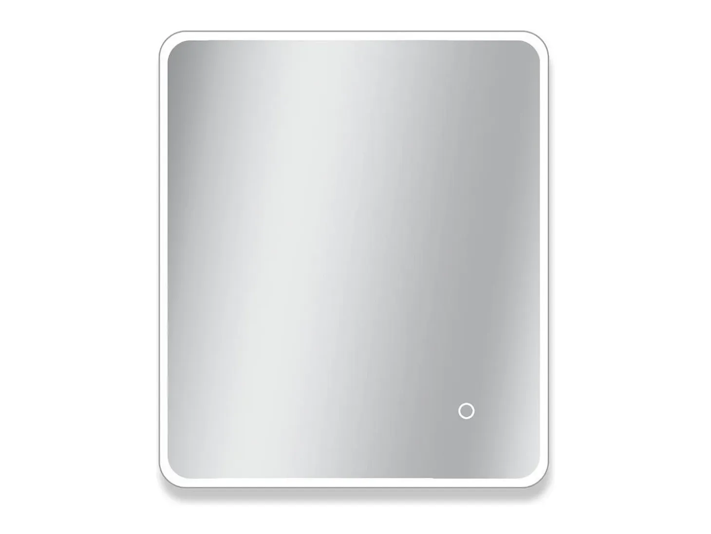Espejo LED rectangular L60/80/90/120cm con retroiluminación MIRALUX