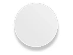 Espejo LED redondo D60/70/80cm en vidrio plateado ORAYA