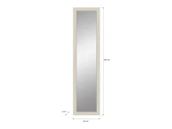 Espejo LUNA – Beige mate – Rectangular 45x180 cm