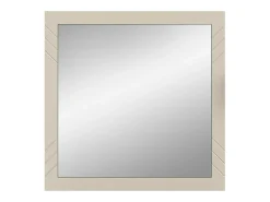Espejo LUNA - Beige mate - Cuadrado 80x80 cm - Para colgar