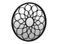 Espejo Negro 40x3 cm Hierro para uso interior