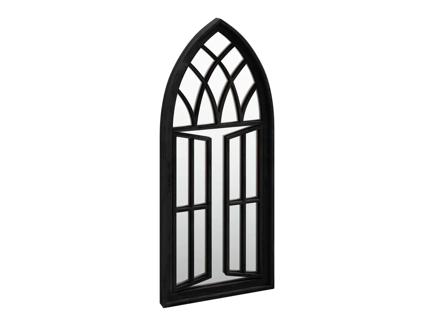 Espejo Negro 70x30 cm Hierro para uso interior