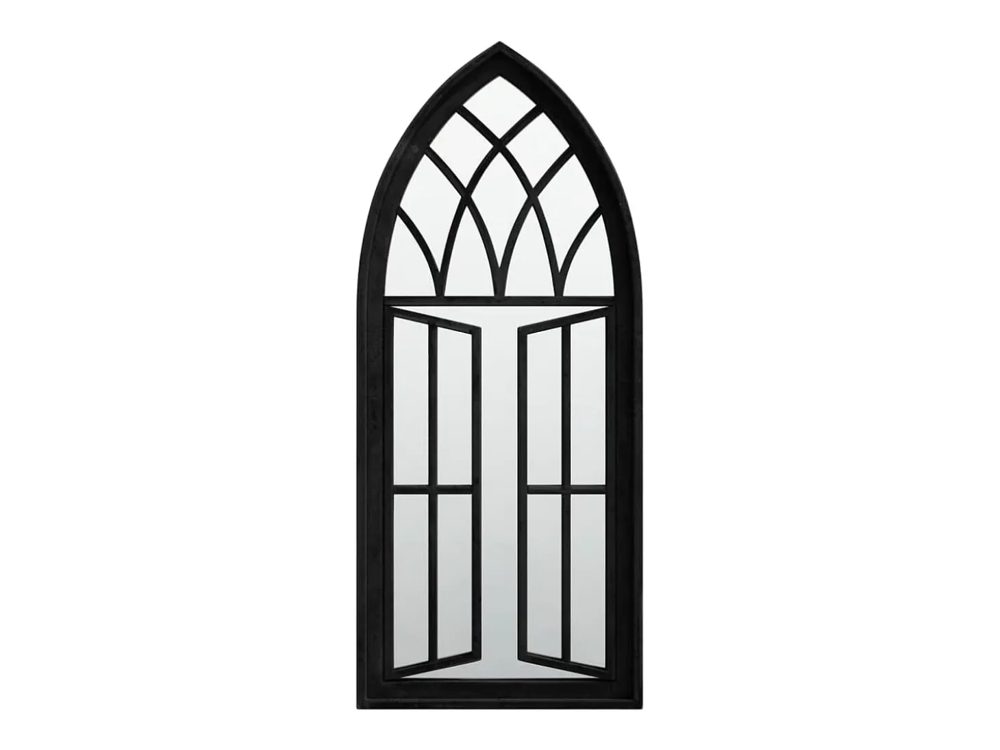 Espejo Negro 70x30 cm Hierro para uso interior