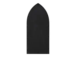 Espejo Negro 70x30 cm Hierro para uso interior