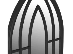 Espejo Negro 70x30 cm Hierro para uso interior