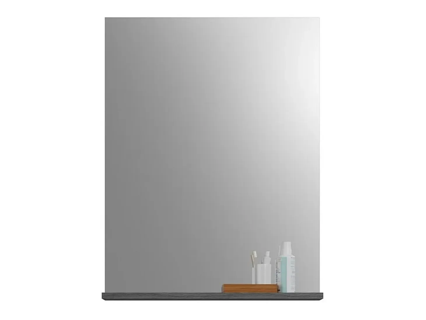 Espejo para baño SCOTT – Gris oscuro – 60x79x18 cm