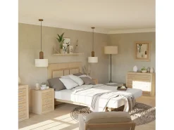 Espejo rectangular Kira Tofe - Textil